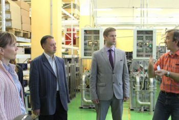 Делегация из Финляндии в гостях у Петербургского предприятия выпускающего оборудование для энергосбережения