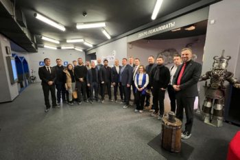 Делегация делороссов СЗФО посетила Музей металлургической промышленности в Череповце